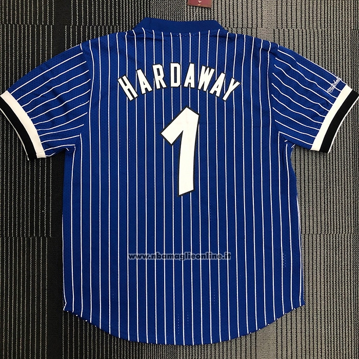 Maglia Manica Corta Orlando Magic Penny Hardaway #1 Blu
